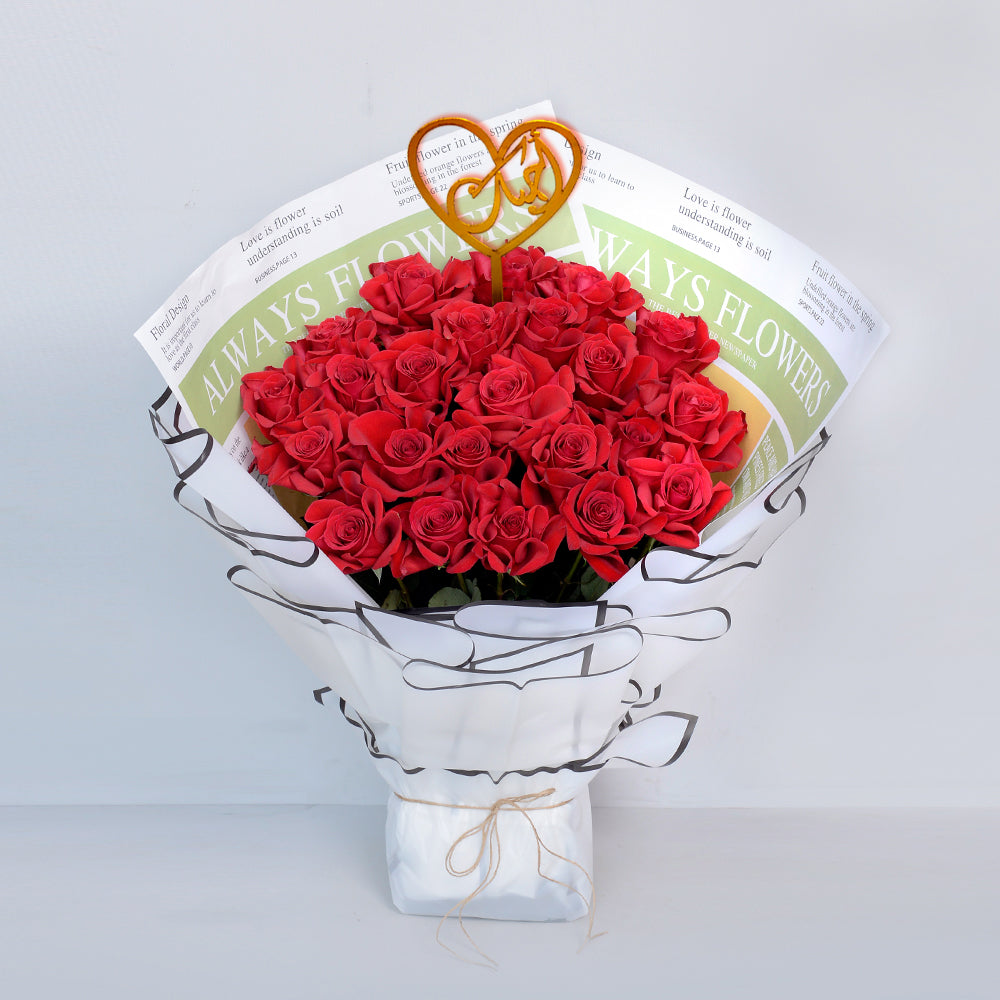 love flower bouquet-18