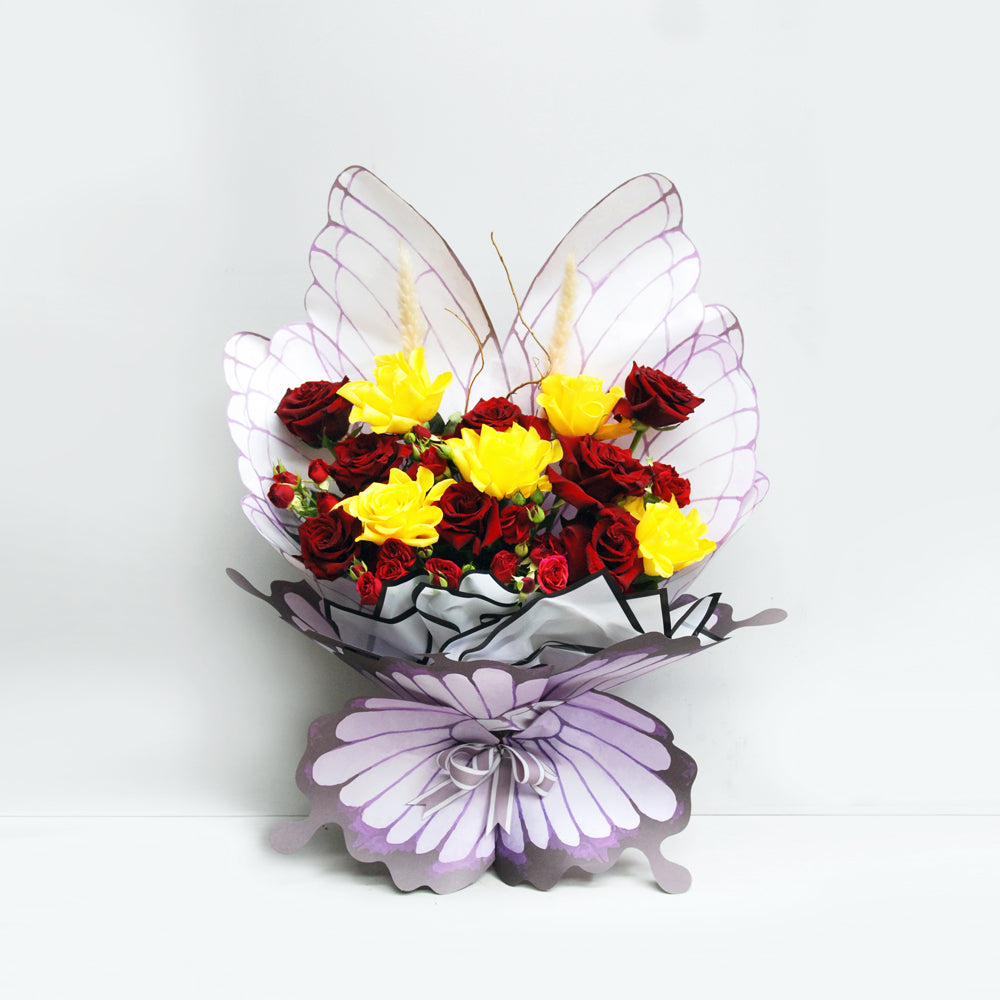 Butterfly Bliss Floral Bouquet - 1