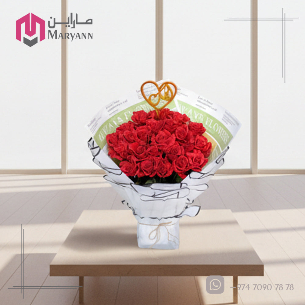 love flower bouquet-18