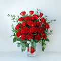 Elegant glass vase 1168