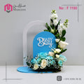 baby boy floral arrangement 1190