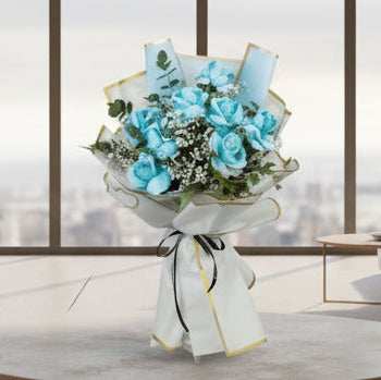 Blue Romance Bouquet 1212