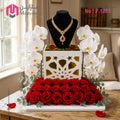 Jewelry flower display 1281