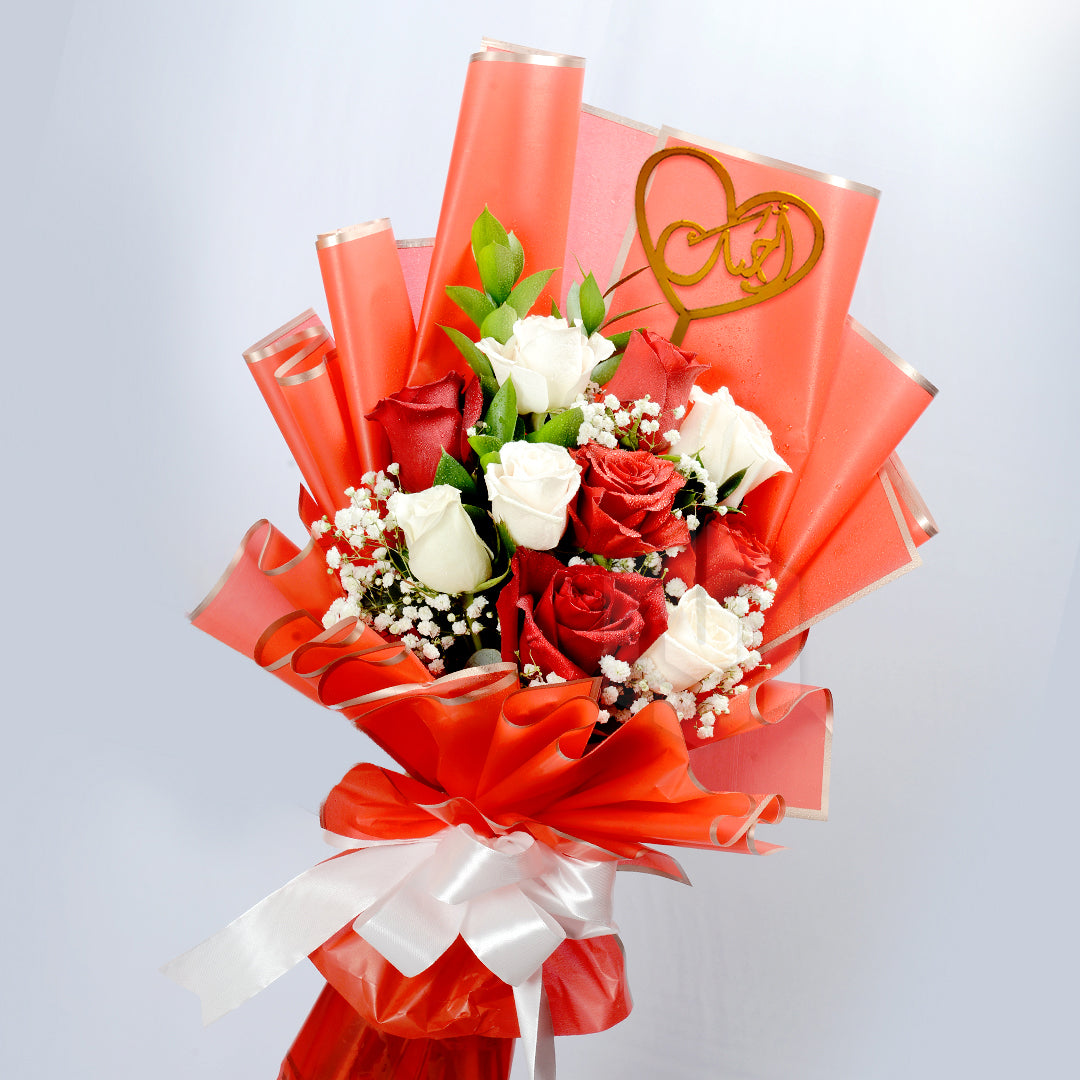 love flower bouquet-16