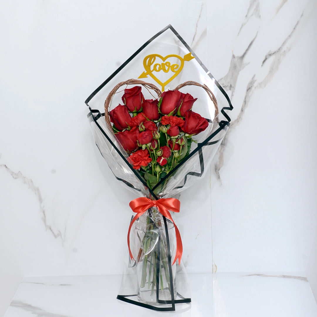 love flower bouquet-15