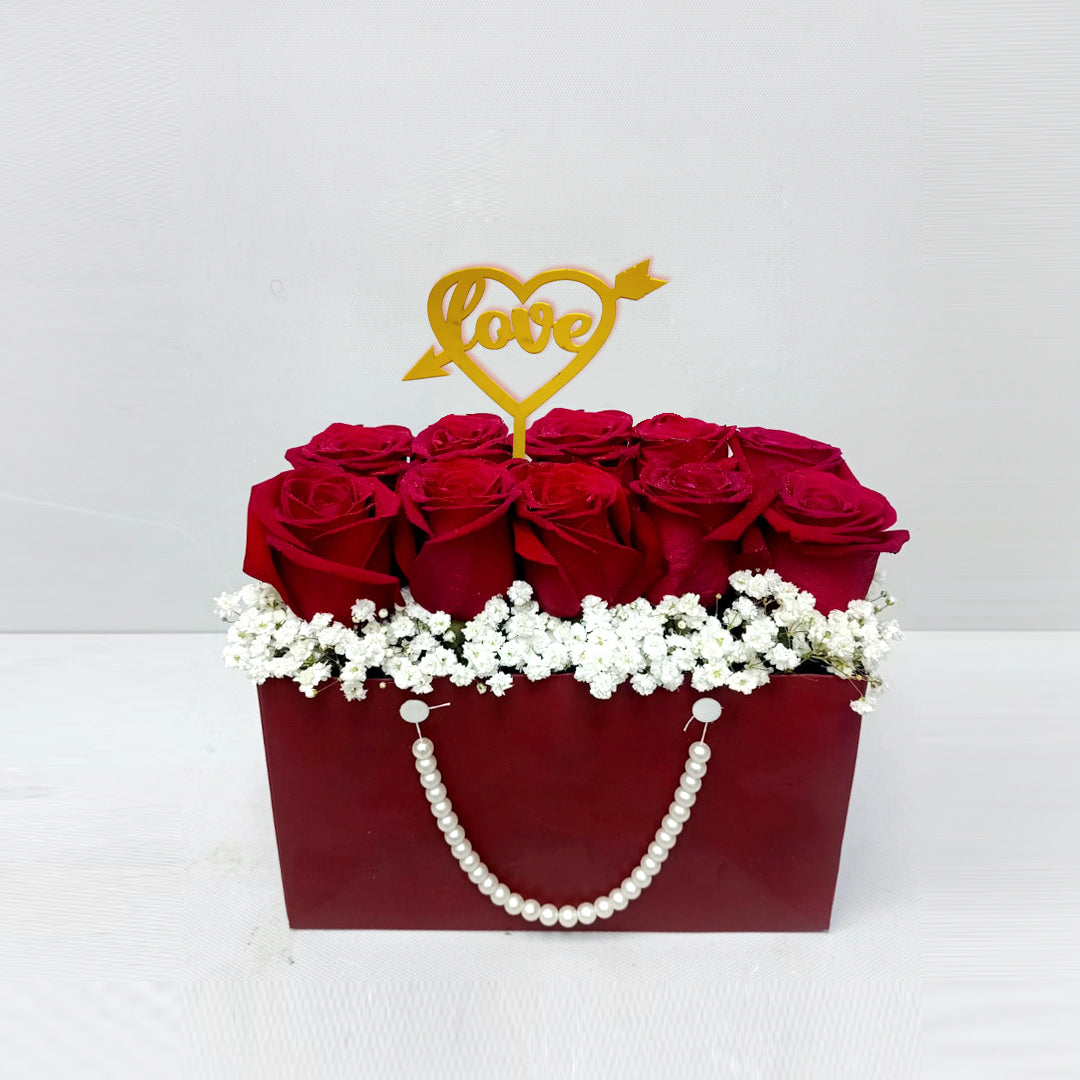 love flower bouquet-19