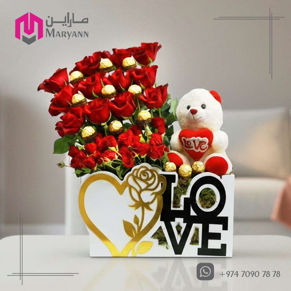 romantic flower gift 1170